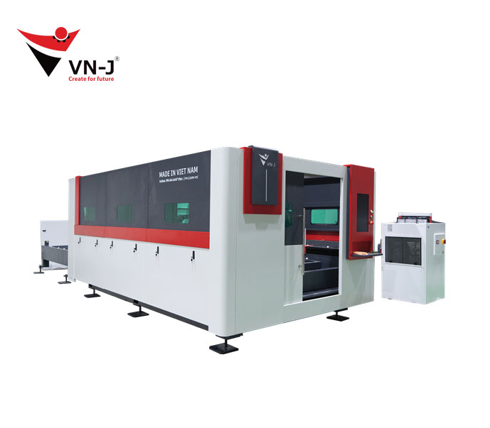 Máy cắt laser fiber VLF (2 bàn full cover)